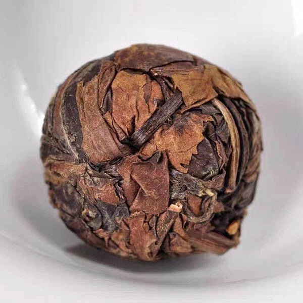 250g FuDing Ball-shaped Aged Shou Mei Longevity Eyebrow Handmade pearl White Tea