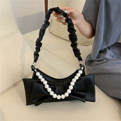 Fashion Bag Summer Pearl Underarm Bags Versatile Shoulder Purse 20*14*6 CM Strap