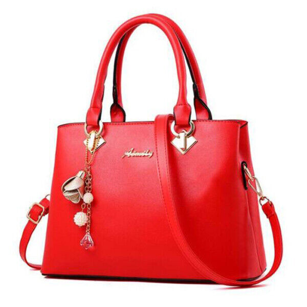 Womens Ladies PU Leather Shoulder Bag Purse Handbags Crossbody Messenger Totes