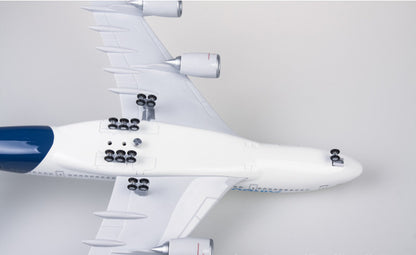 1:160 46CM AIRBUS A380 Passenger Airplane Landing Gears Resin Aircraft Model