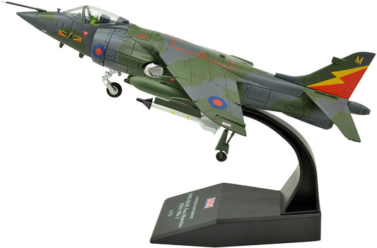 1:72 Sea Harrier Fighter Attack Metal Airplane Model,Royal Navy 1982 XZ993