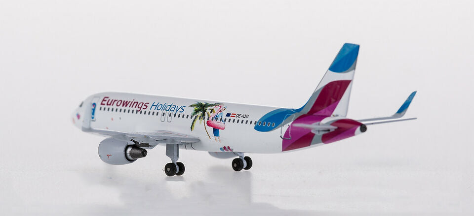 1:400 AeroClassics Eurowings Holidays Airbus A320 Passenger Plane Diecast Model