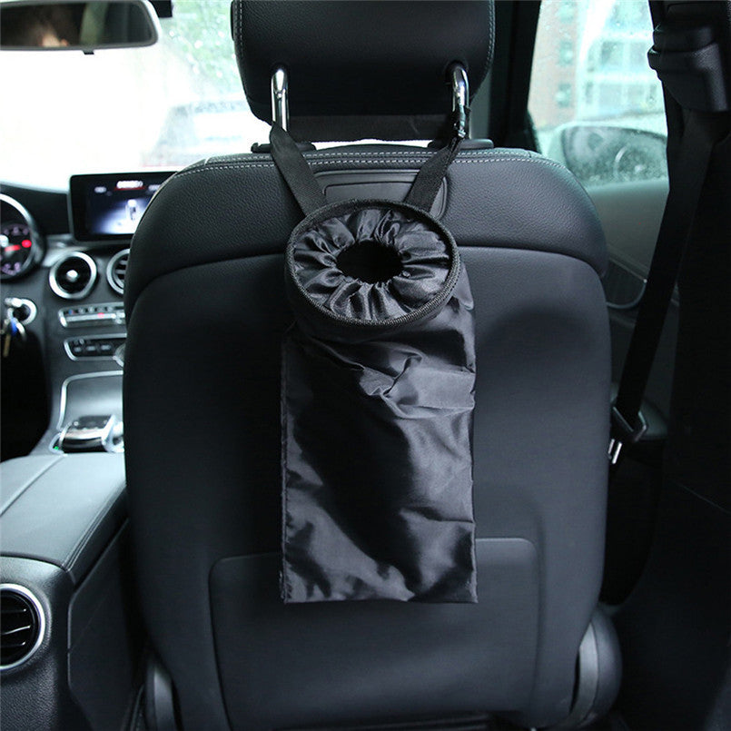 Portable Car Auto Dustbin Trash Garbage Dust Rubbish Bin Can Box Case Holder New