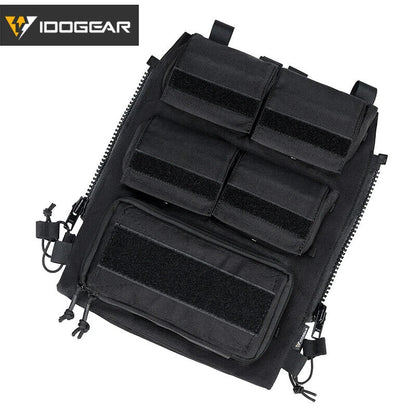 Tactical Pouch Bag Zip On Panel Modular Backpack Pouch