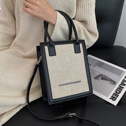 Tote Bag Summer Trend Brand Shoulder Bag Synthetic Leather Crossbody Bag Handbag
