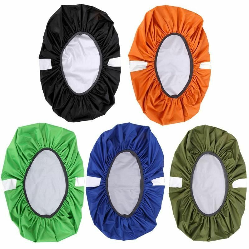 Adjustable Waterproof Dustproof Backpack Bag Reflective Rain Cover 39*28*18 CM