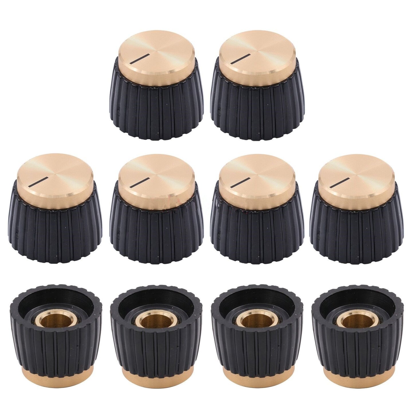 10Pcs Replacement Pointer Knob For Marshall Amplifier AMP Guitar Effect Pedal vq