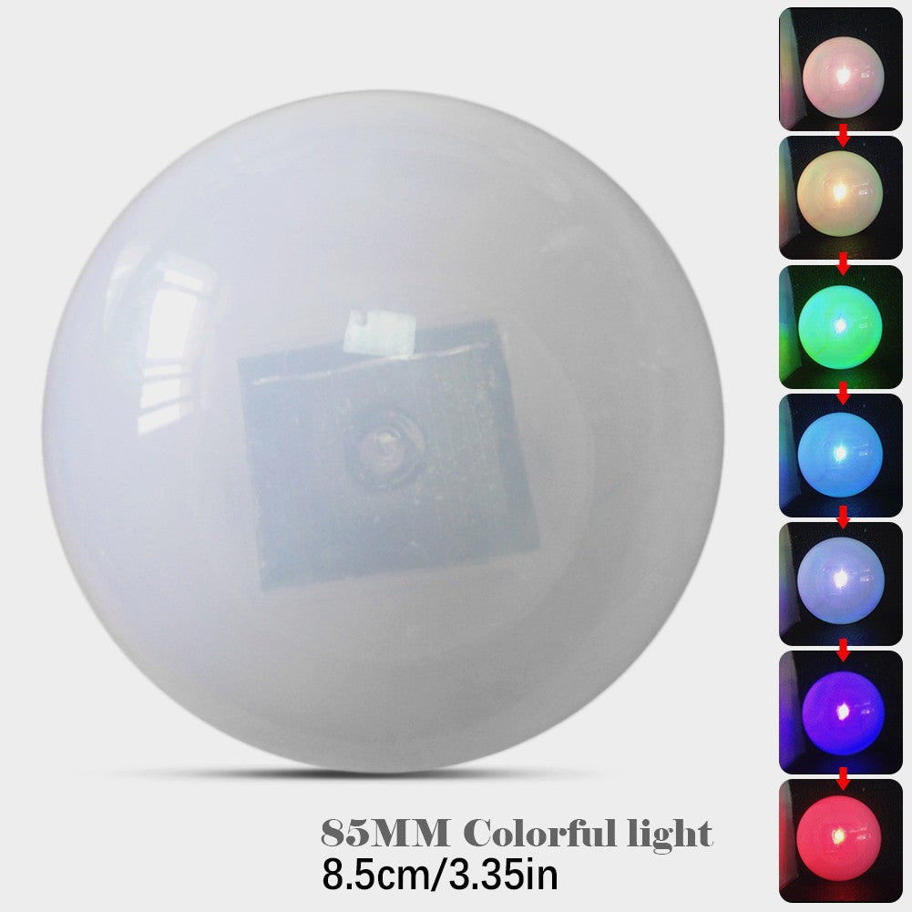 Solar Powered Colorful LED Light Floating Fountain Pond Garden Pool Lamp Ball A