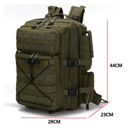 Man Military Pack Tactical Assault Backpack Army Bag Outdoor Camping Backpacks
