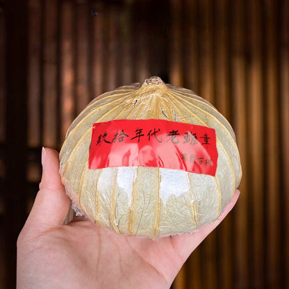 100g Ripe Pu'er Tuocha Yunnan Menghai Ancient Tree Compressed Fermented Tea