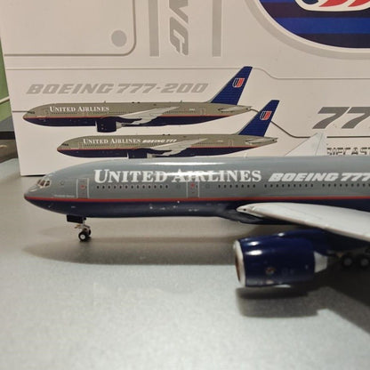 1:400 JC Wings United Airlines B777-200 Passenger Plane Diecast Aircraft Model