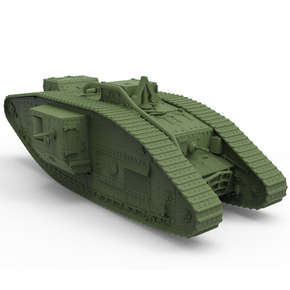 SS700372 1/700 Military Model Kit Great Britain Machine Mark V, Male Heavy Tanks