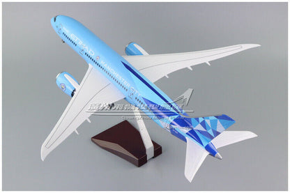 1:130 43CM ETIHAD MANCHESTER CITY BOEING 787 Airplane Landing Gear Resin Model