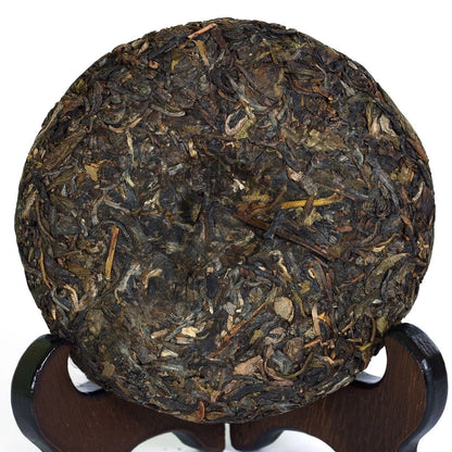 500g 2010 Year Yunnan Puer pu'er Puerh Tea Aged Lucky Dragon Raw Cake Pu-erh