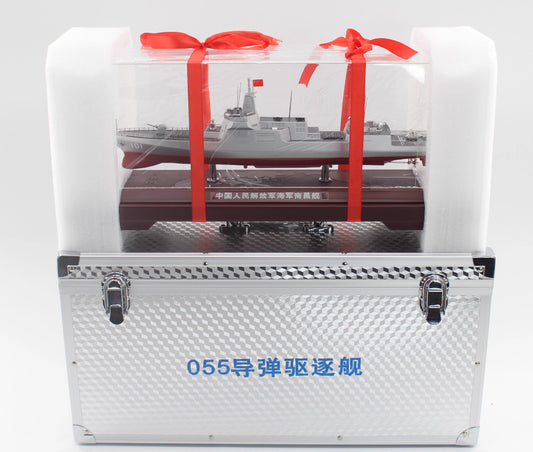 1:450 46CM Type 055 Guided Missile Destroyer Nanchang 101 Warship Diecast Model