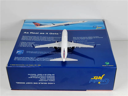 GeminiJets for DELTA for BOEING B737-800W N3746H 1/400 Aircraft Pre-built Model