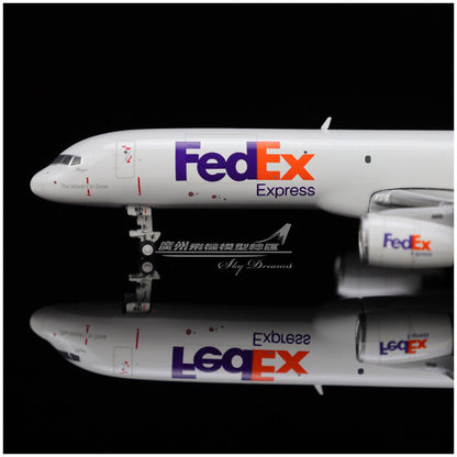 1:400 GeminiJets FedEx BOEING 757-200SF Airplane Diecast Aircraft Plane Model