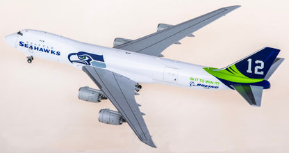 1:400 Hxmodels Boeing 747-8F B631007 N841BA Passenger Diecast Airplane Model