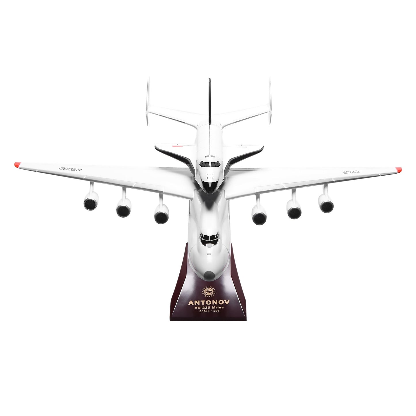 High Simulation 1/200 Antonov An-225 Aircraft Transport Resin Plane Model
