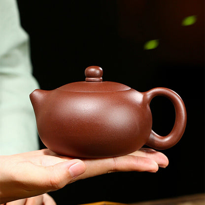 310ML yixing zisha Pottery purple ball shaped infuser holes xishi pot tea pot