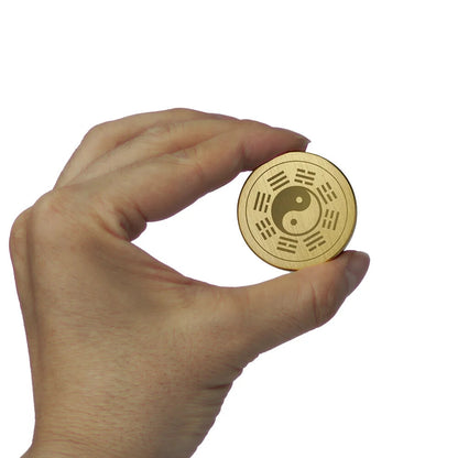 1.73 In Compass Brass Sensitivity House Feng Shui Magnetic Needle Decoration