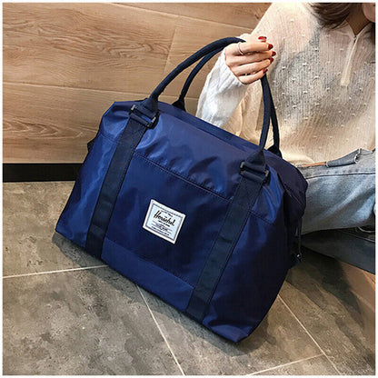 New Women's Ladies Canvas Bagpack Large Capacity Travel Handbags Gym Bag