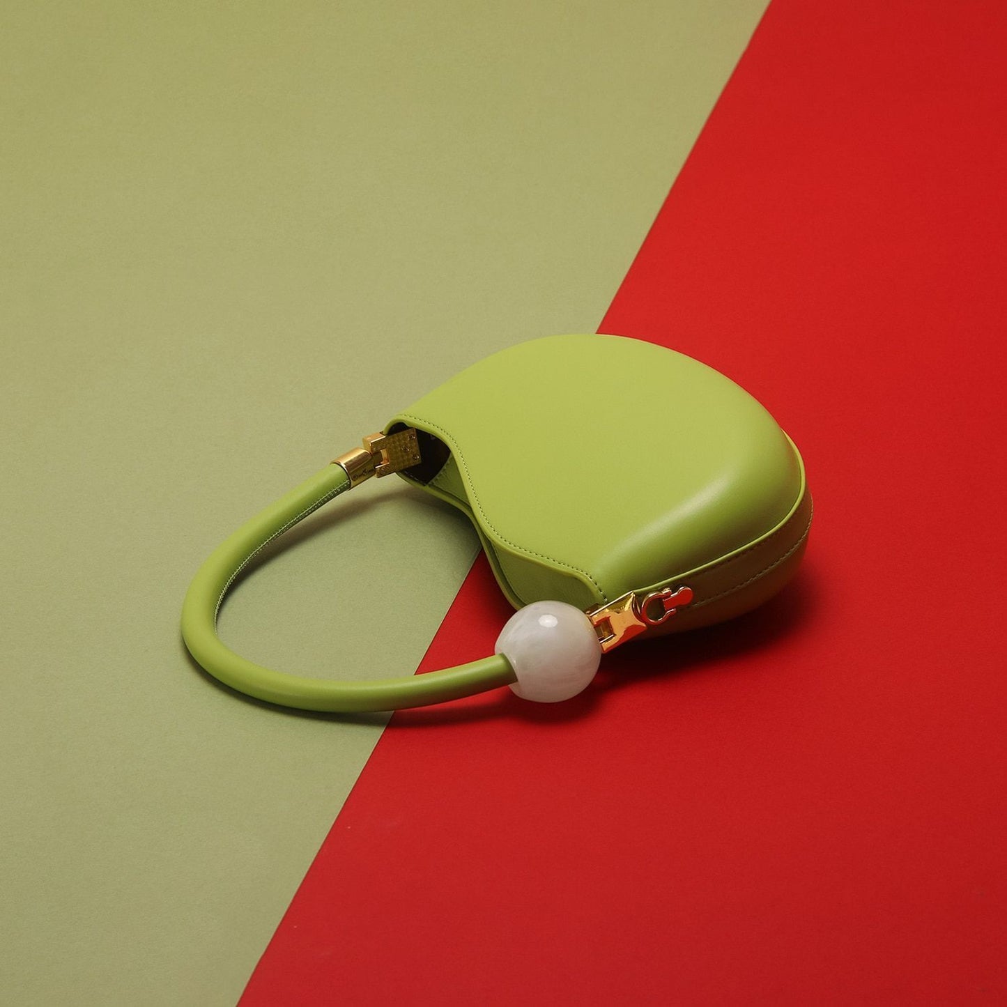 Strap Bag One Shoulder Handbag Crossbody Purse Elegant Shell Shaped 21*14*7*12CM