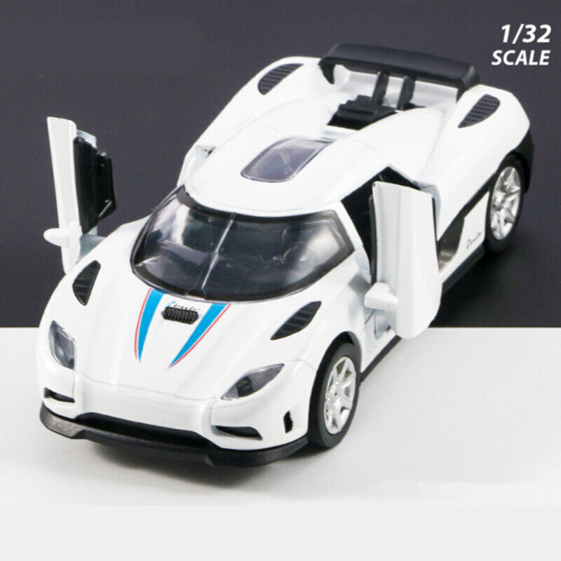 1:32 Koenigsegg CCR Diecast Model Car Collection Toy Vehicle Sports Gift Kids
