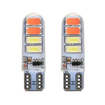 LED Car Clearance Light Strobe Flash Light Silicone Width Indicator Bulbs 2Pcs