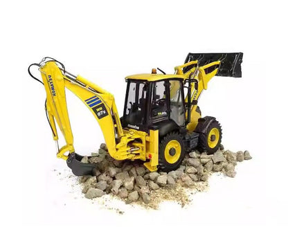 1:50 UH WB97S-8 Loader Forklift Contruction Machine Equipment Diecast Model