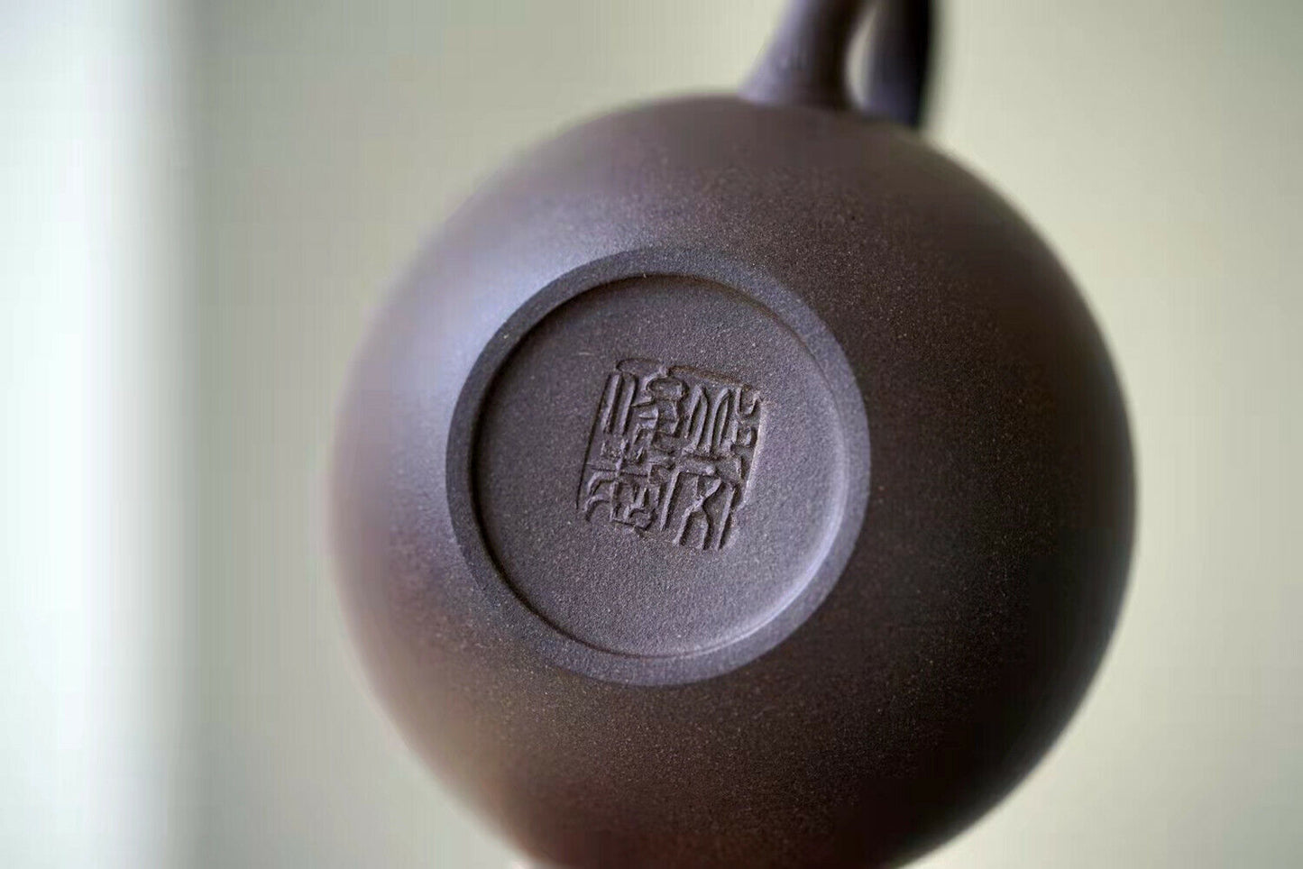 140cc Handmade Purple Sand Qinghui Clay Teapot SiTing Hu Teapot in Yixing, China-