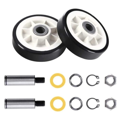 2Pcs Dryer Roller Wheel Drum Support Kit Replacement Part For Maytag Whirlpool