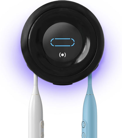 Toothbrush Sanitizer Holder - Smart Toothbrush Holder with Cleaning & Drying