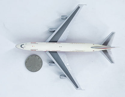 1:500 InFlight ROYAL JORDANIAN BOEING 747-200 Passenger Airplane Diecast Model