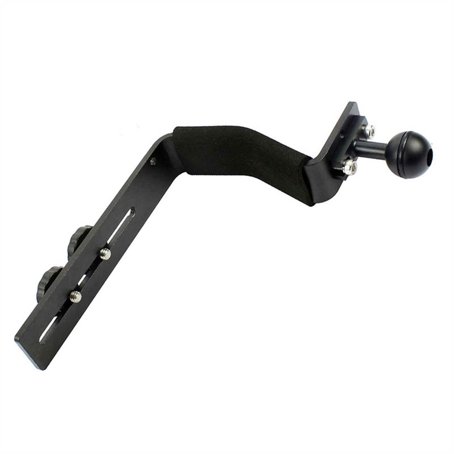 Aluminum Alloy Z-Type Single Handle Ball Extension Diving Bracket For SLR Camera
