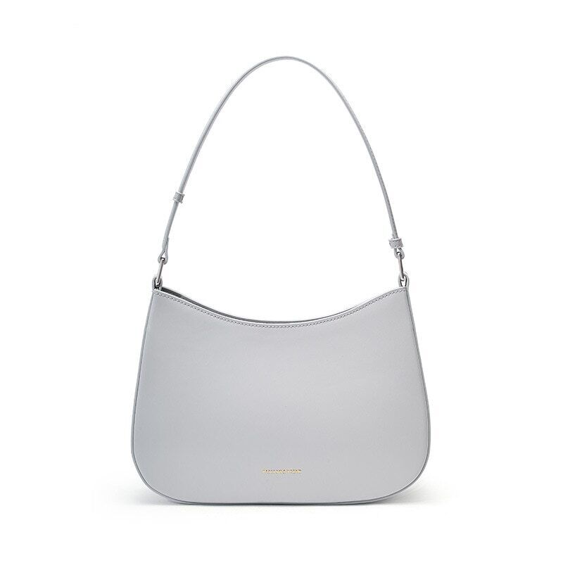 Genuine Leather Shoulder Bag Women Ladies Armpit Bag Cowhide Hobo Bag