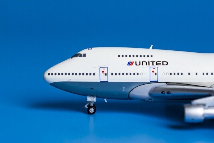 1:400 JC Wings UNITED BOEING 747SP Passenger Airplane Diecast Aircraft Model