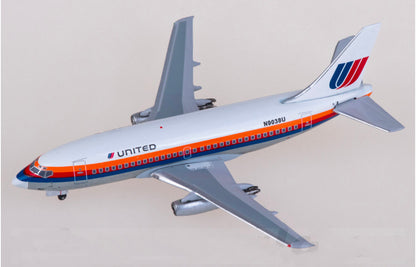 1:400 AeroClassics United Airlines B737-200 Passenger Airplane Diecast Model