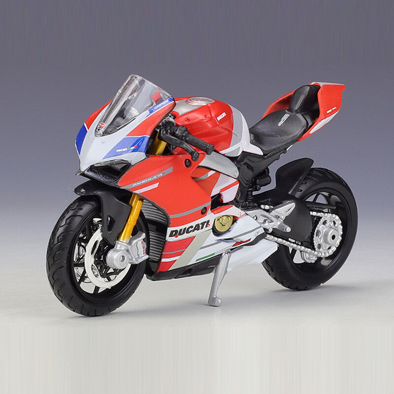 Ducati Panigale V4 S Corse Diecast Motorcycle Model 1:18 Scale Motorcycle Toys