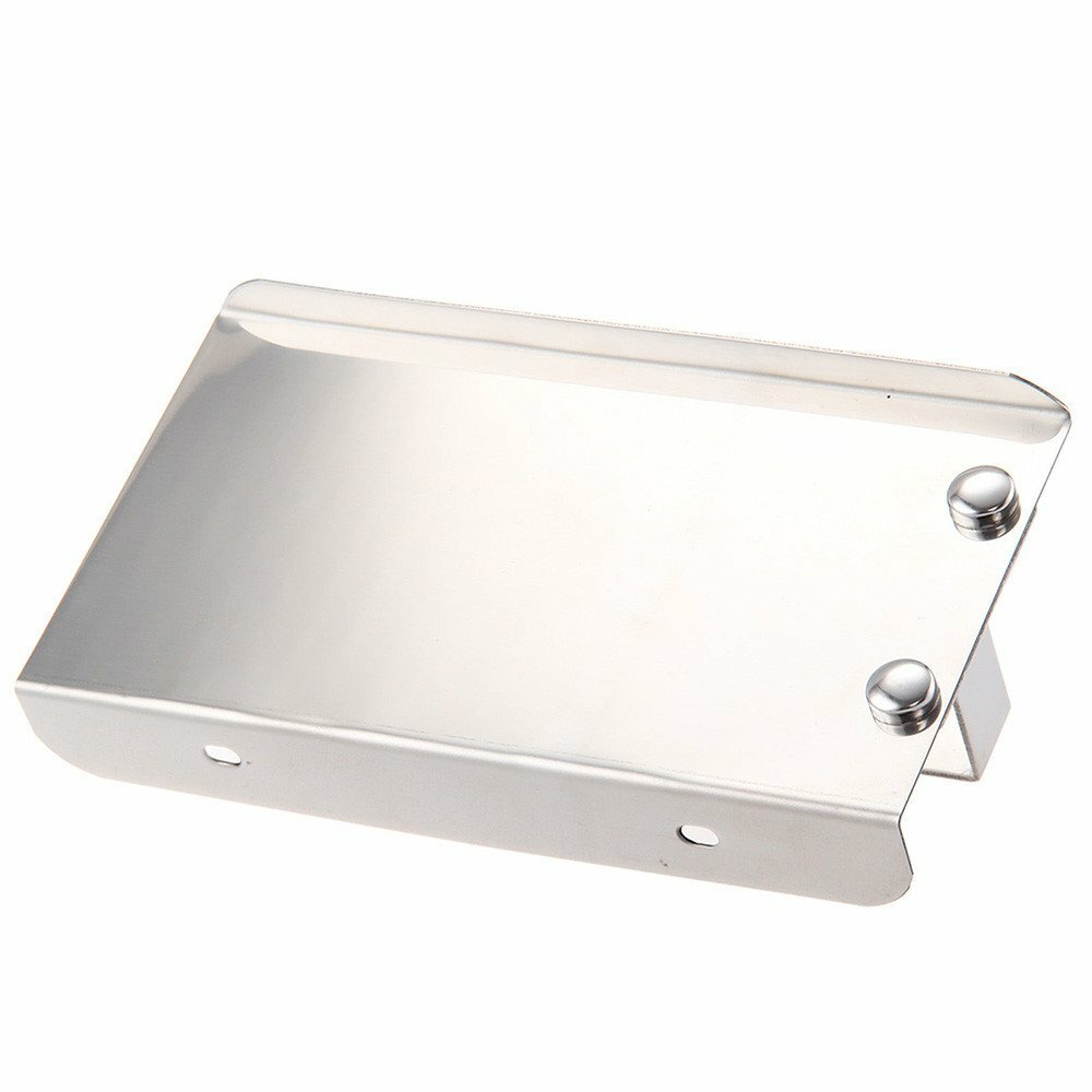 Wall Mountable Stainless Steel Toilet Paper Holder with Smartphone Shelf