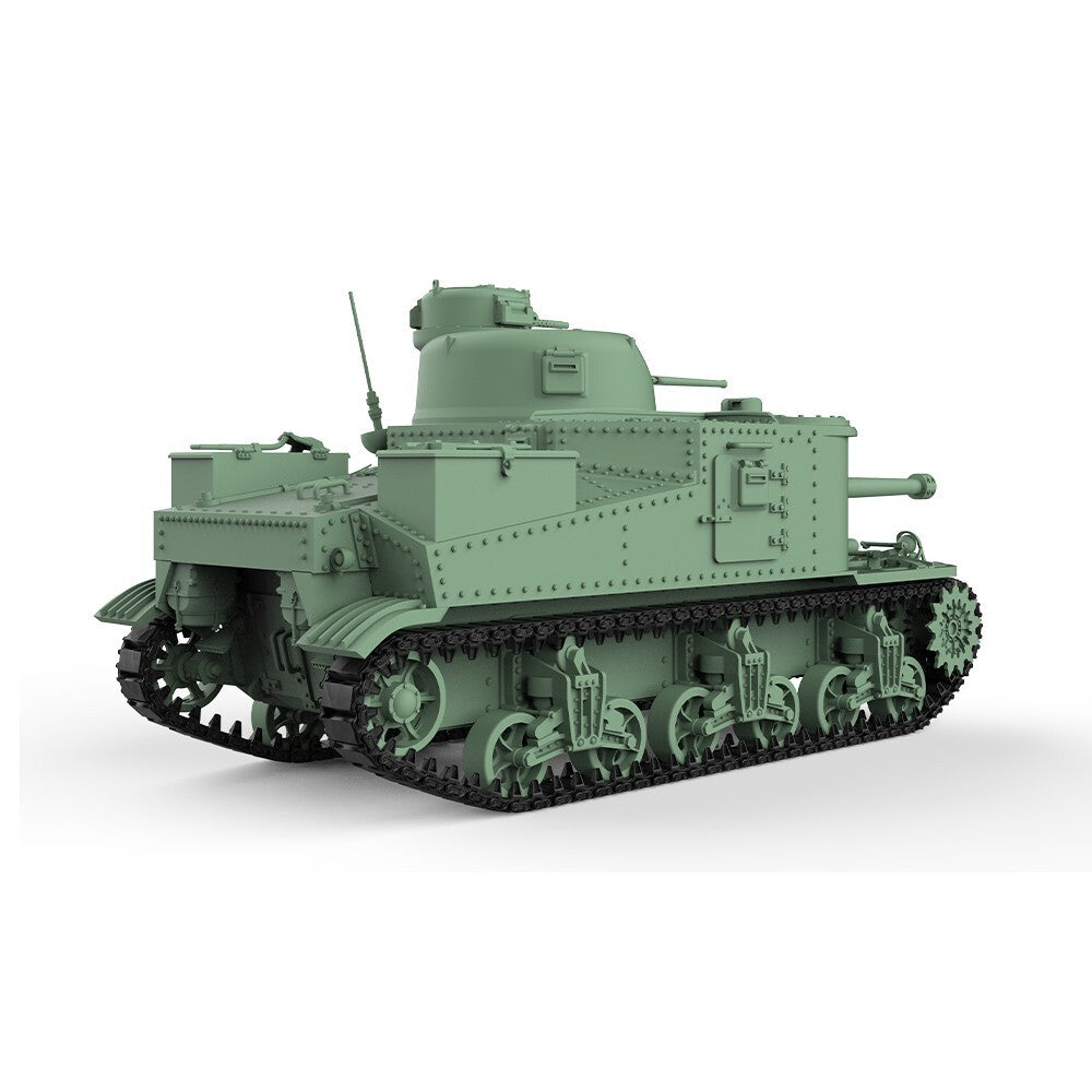 SSMODEL SS100524 1/100 15mm WarGaming Military Model Kit US M3 Lee Medium Tank