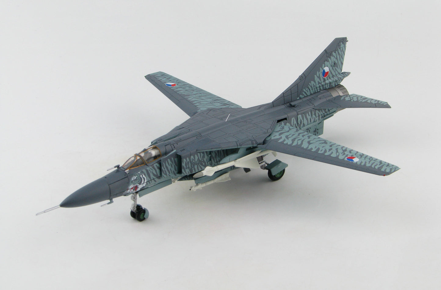 MIG-23MLD Bort 4644, Czech AF, CIAF' Air Show 1999 1/72 diecast plane model