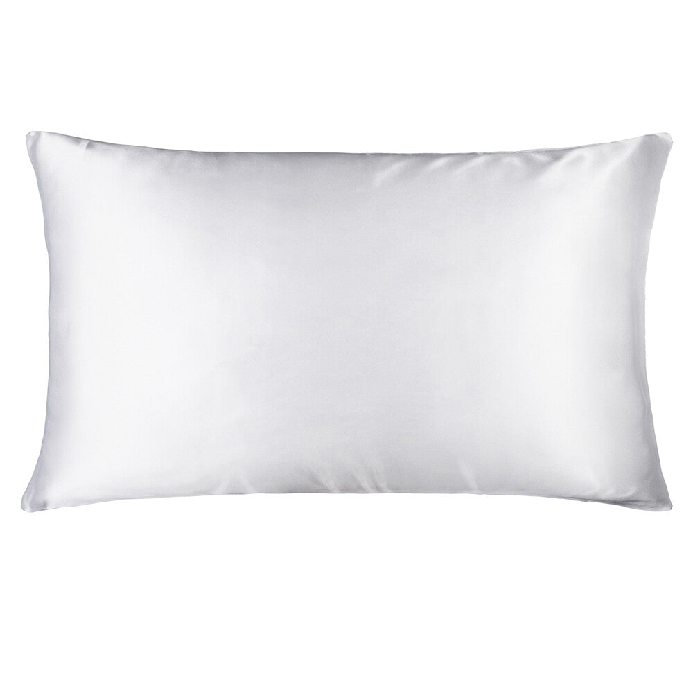 Pure Mulberry Silk Pillowcase Zippered 100% Silk Nourishes Hair Skin One piece