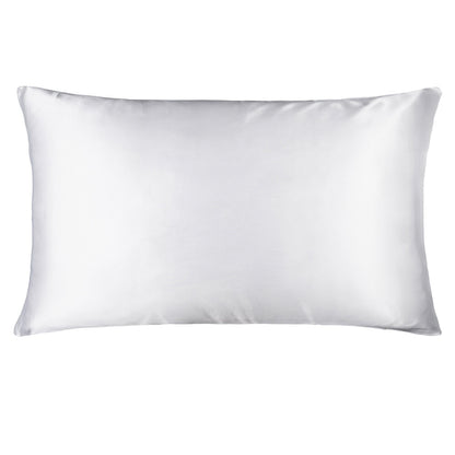 Pure Mulberry Silk Pillowcase Zippered 100% Silk Nourishes Hair Skin One piece