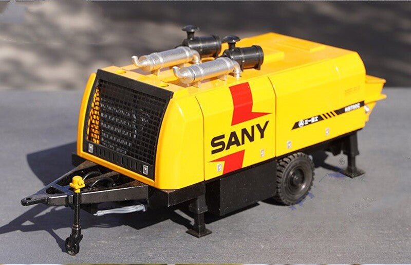 1:28 SANY Concrete Pump Construction Machine Equipment Diecast Model Collection