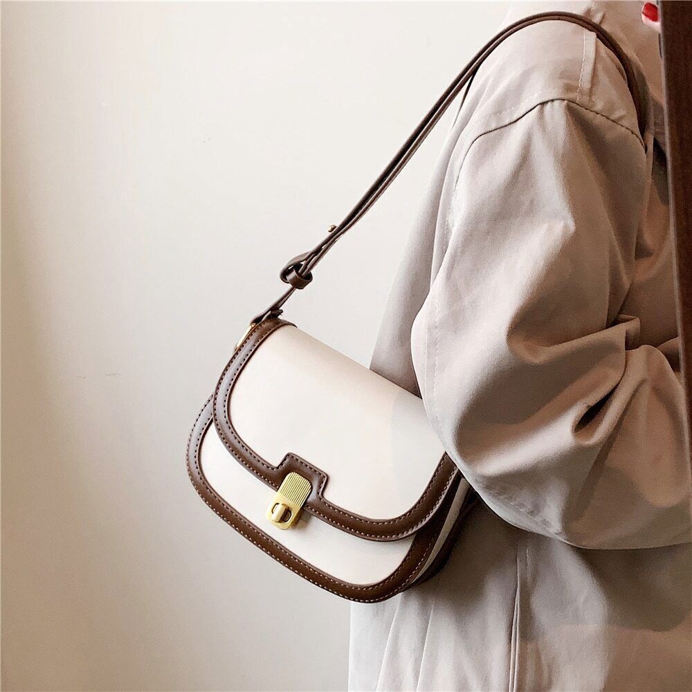 Crossbody Bags For Women Lock Shoulder Purse Ladies Handbags