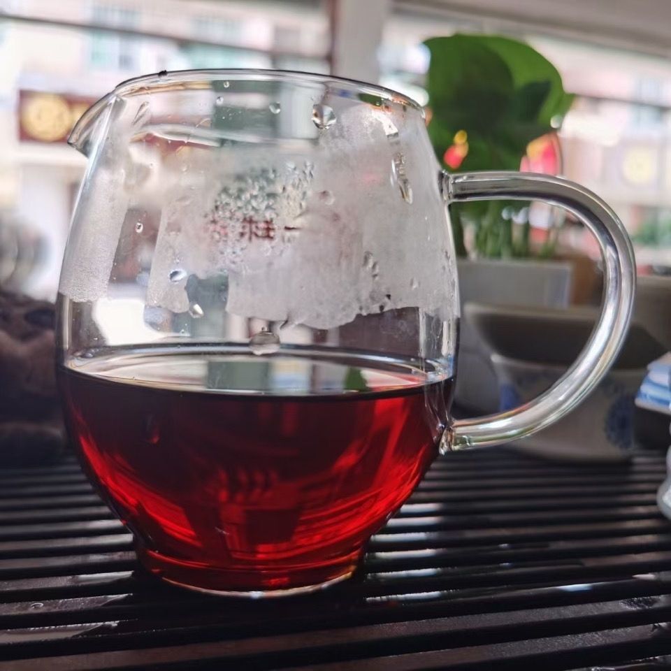 Langhe Alpine Pu'er Tea Ripe Tea Yunnan GAOSHAN Puer Tea Cooked Puerh 357g