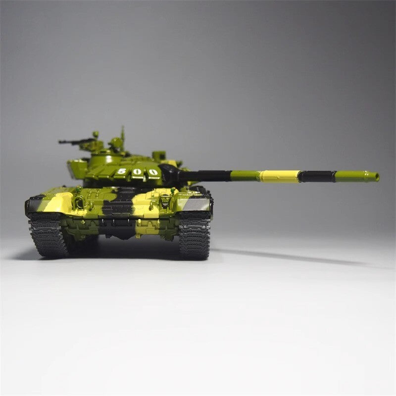 1:43 Main Battle Tank Alloy Simulation Military Ornaments Desktop T72b3 Model