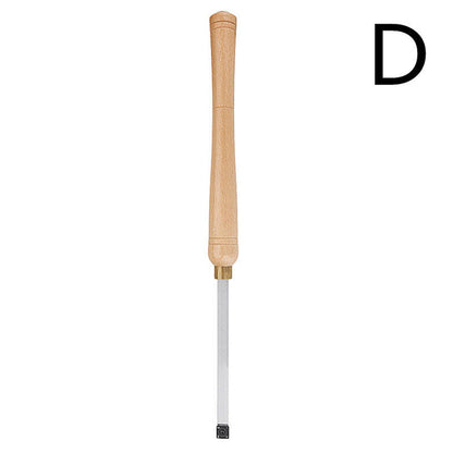 Carbide Insert Lathe Wood Turning Tool Square Shank + Handle woodworker Cutter