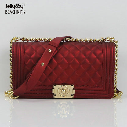Handbags Women Jelly Shoulder Bag Women's Cluth Tote Ladies Crossbody Bags